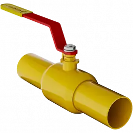Кран шаровой газовый 11с67п GAS PRO 2ЦП.00.1 ст. 20 Ду 20-250 под приварку стандартнопроходной с рукояткой