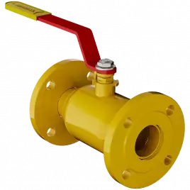 Кран шаровой газовый GAS PRO 11с67п GAS PRO ЦФ.00.1 ст.20, Ду 10-200 фланцевый полнопроходной с рукояткой